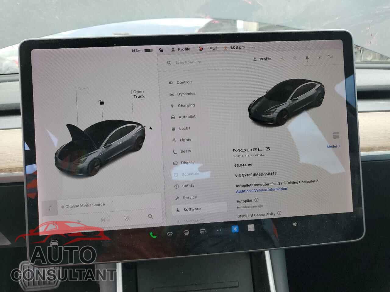 TESLA MODEL 3 2018 - 5YJ3E1EA3JF158437