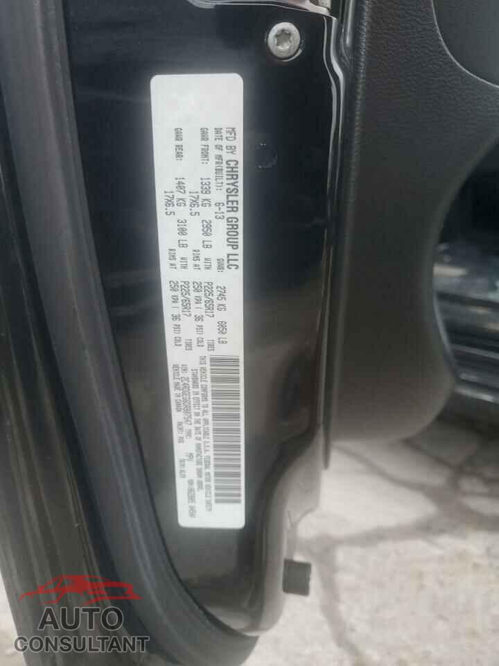 DODGE CARAVAN 2013 - 2C4RDGEG6DR807547