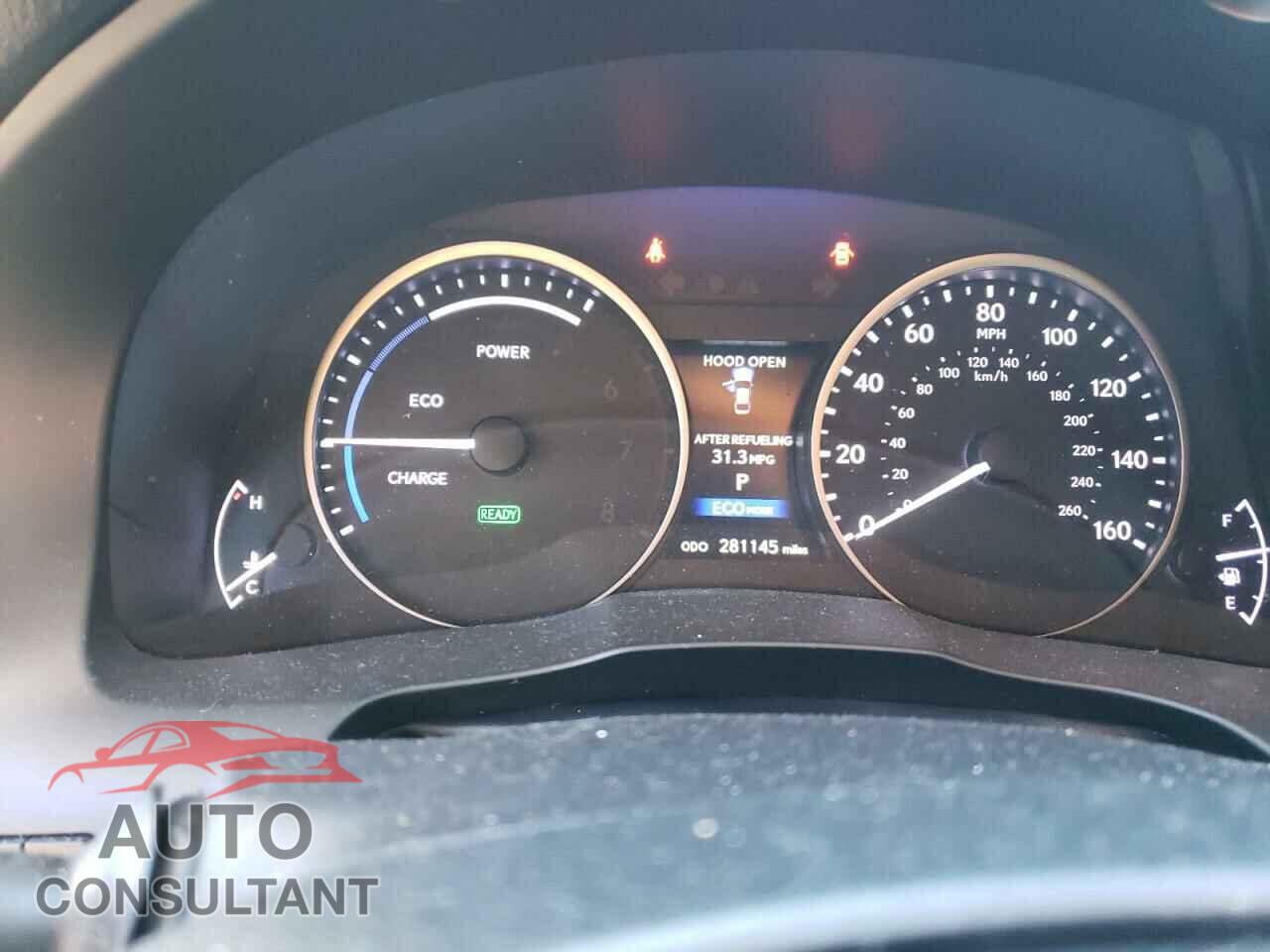 LEXUS ES300 2013 - JTHBW1GG4D2016145