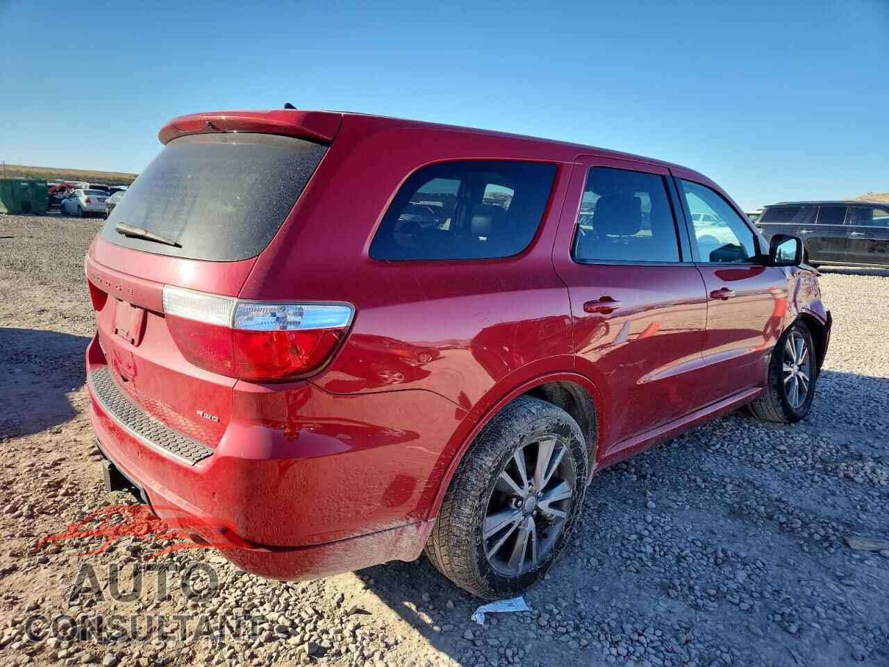 DODGE DURANGO 2013 - 1C4RDJAG9DC695516