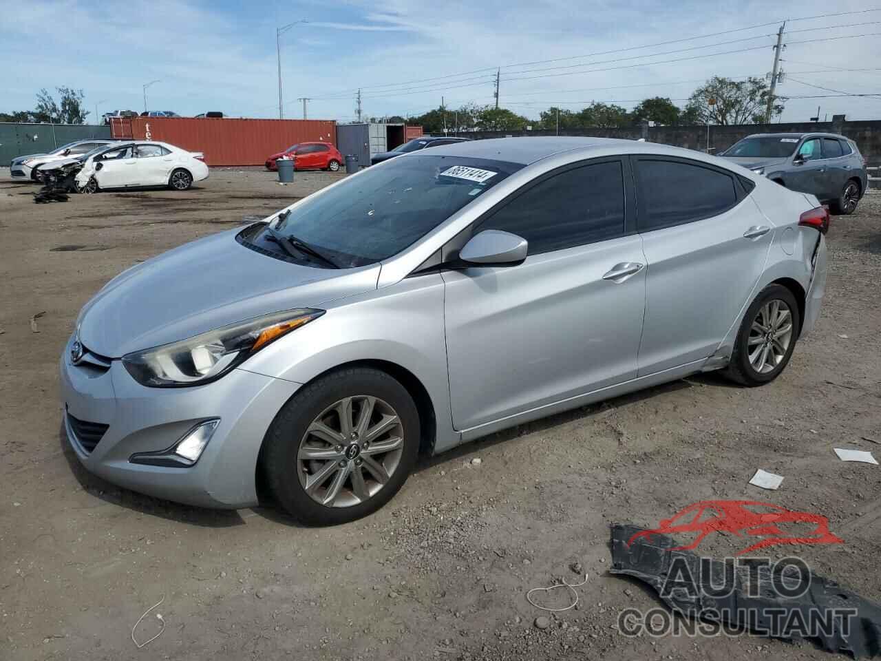 HYUNDAI ELANTRA 2014 - KMHDH4AE0EU088510