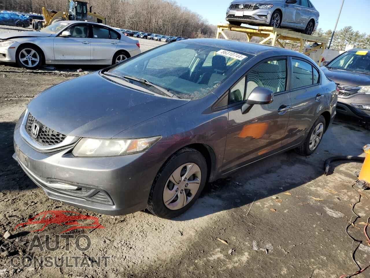 HONDA CIVIC 2013 - 19XFB2F54DE294308