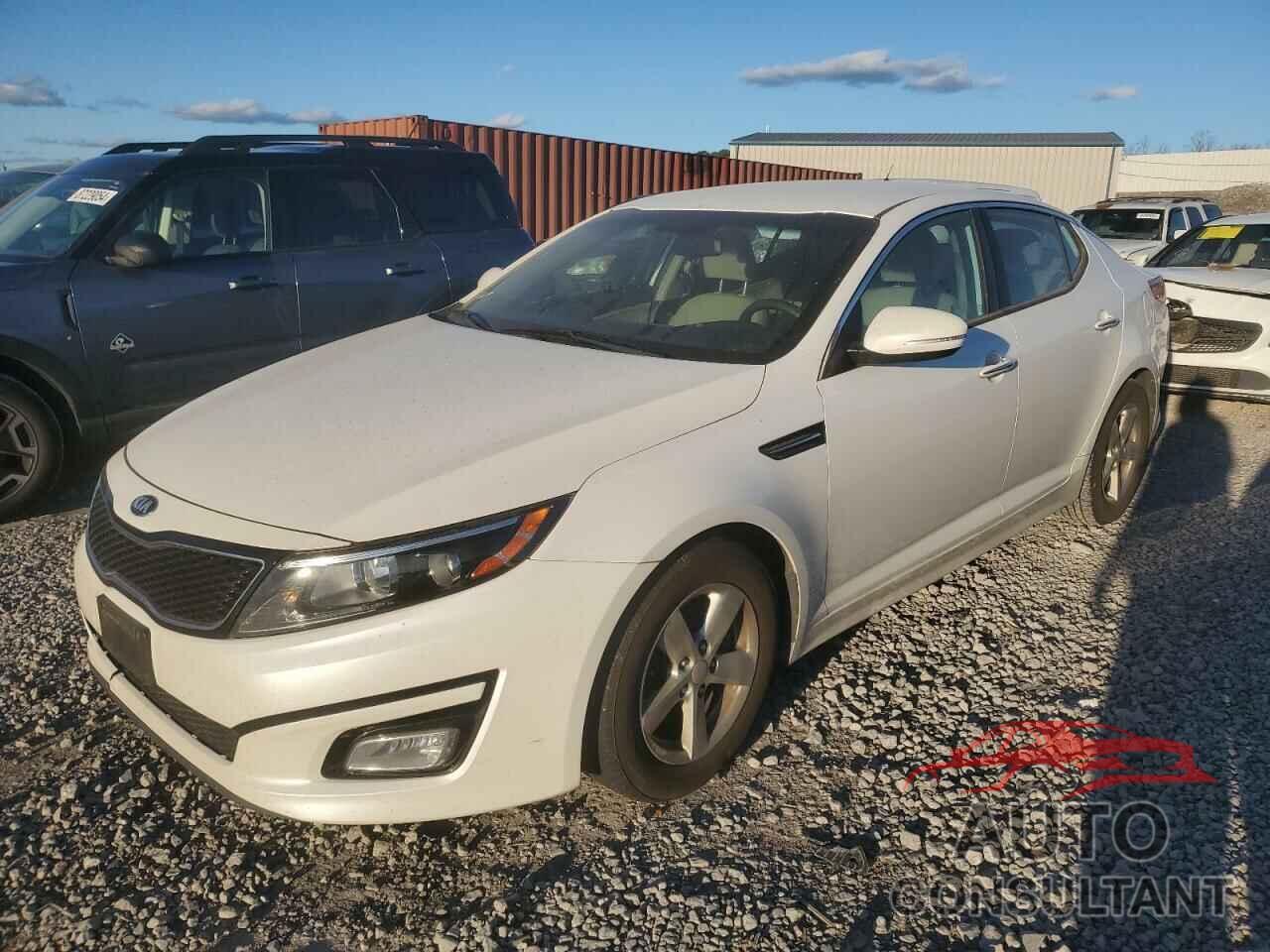 KIA OPTIMA 2015 - KNAGM4A73F5639987