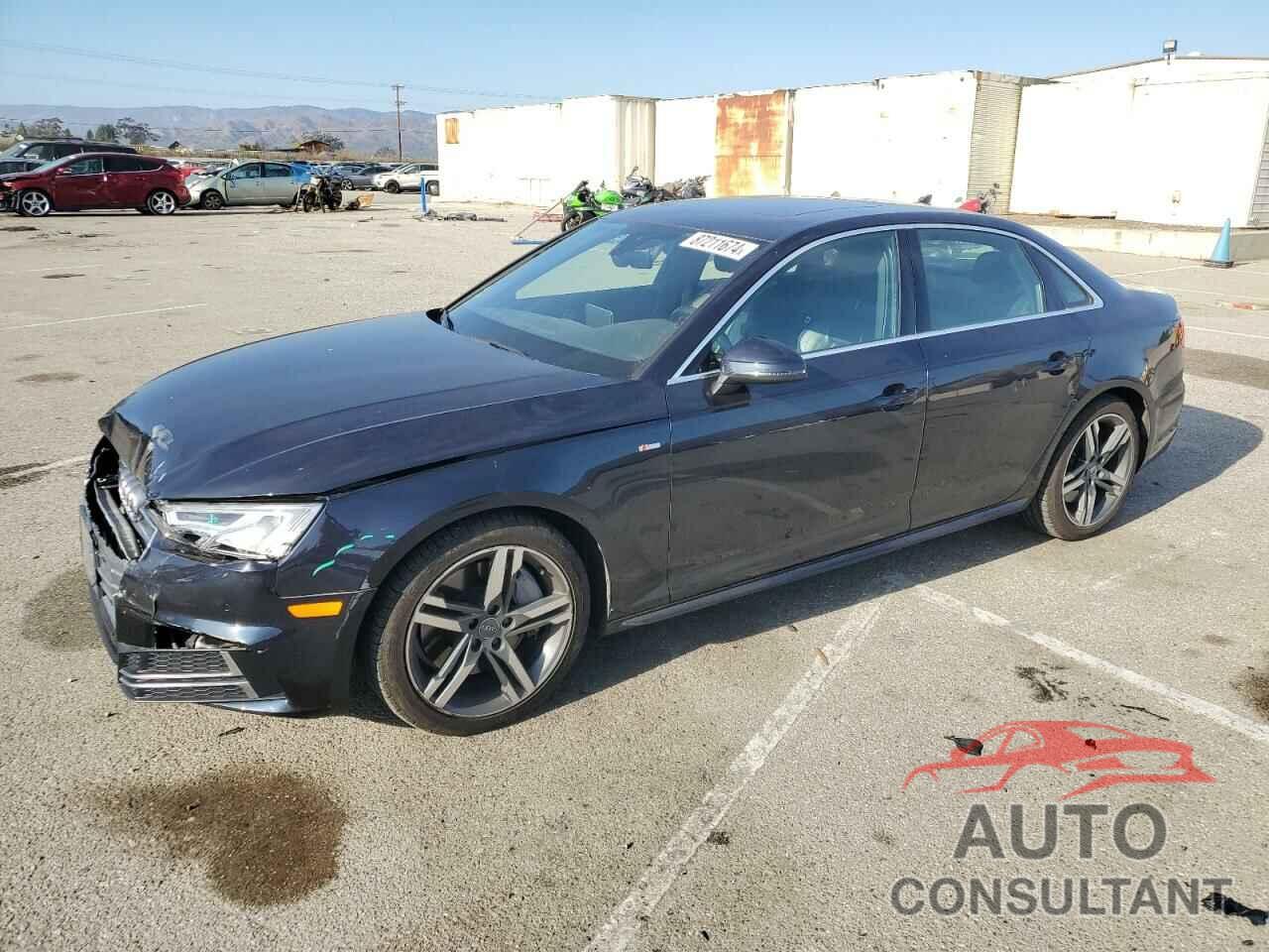 AUDI A4 2018 - WAUENAF49JA104390