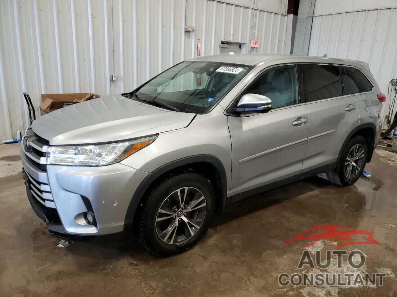 TOYOTA HIGHLANDER 2019 - 5TDBZRFH2KS738981