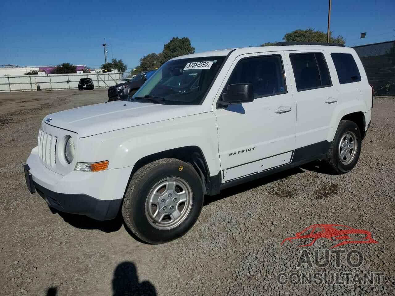 JEEP PATRIOT 2017 - 1C4NJPBA1HD122694