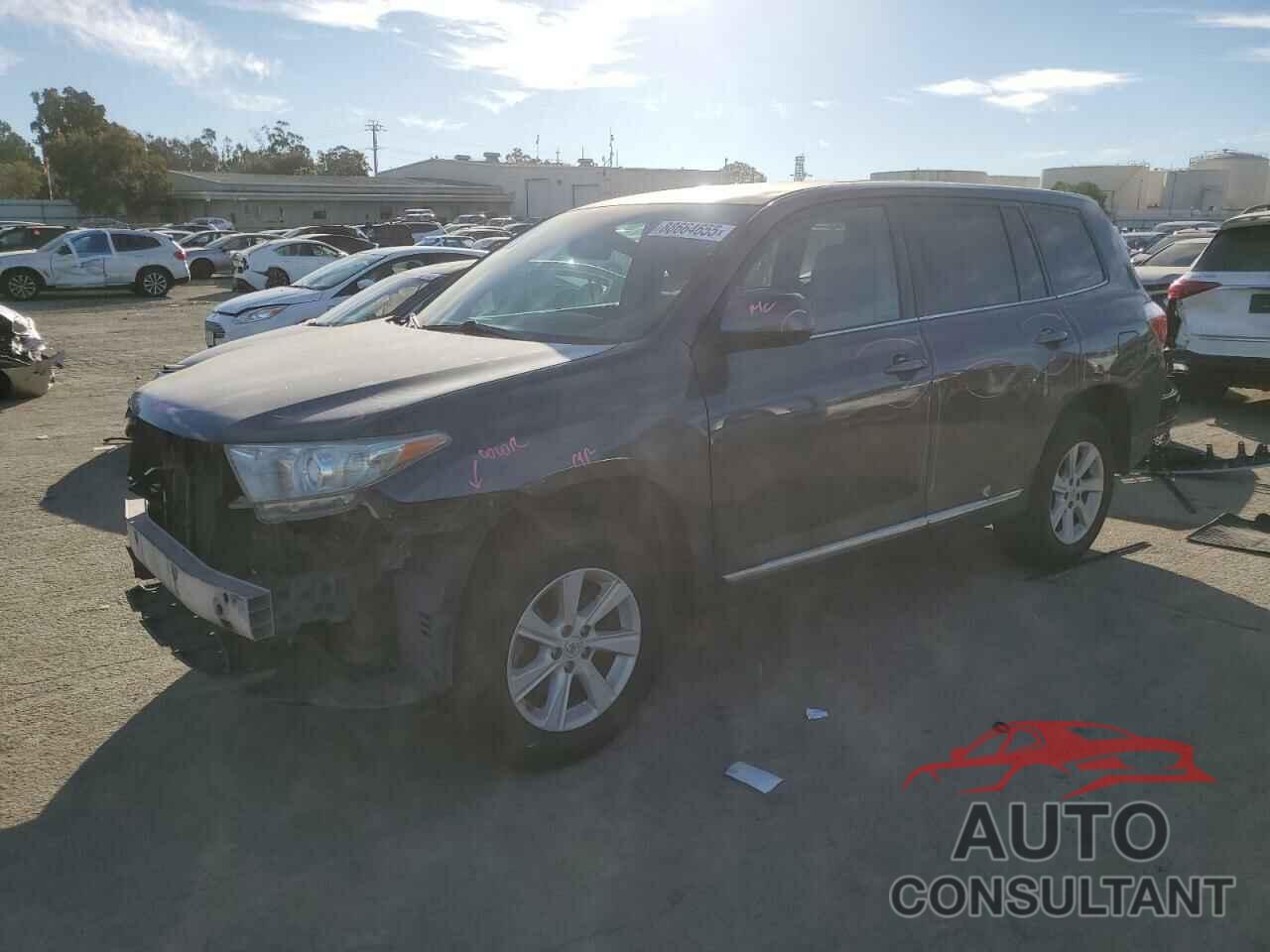 TOYOTA HIGHLANDER 2012 - 5TDZA3EH1CS026676