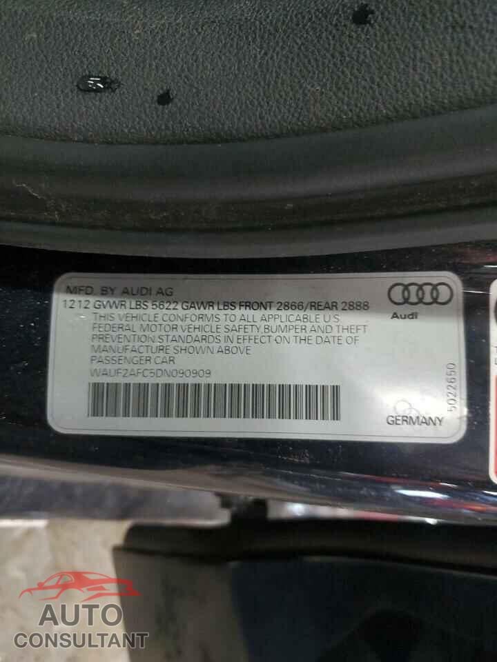 AUDI S6/RS6 2013 - WAUF2AFC5DN090909