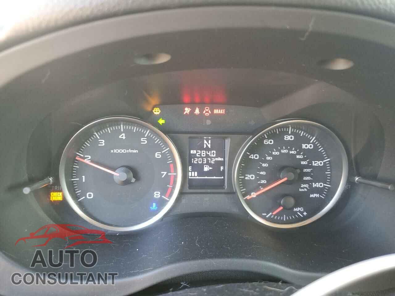 SUBARU XV 2015 - JF2GPACC7F8306646