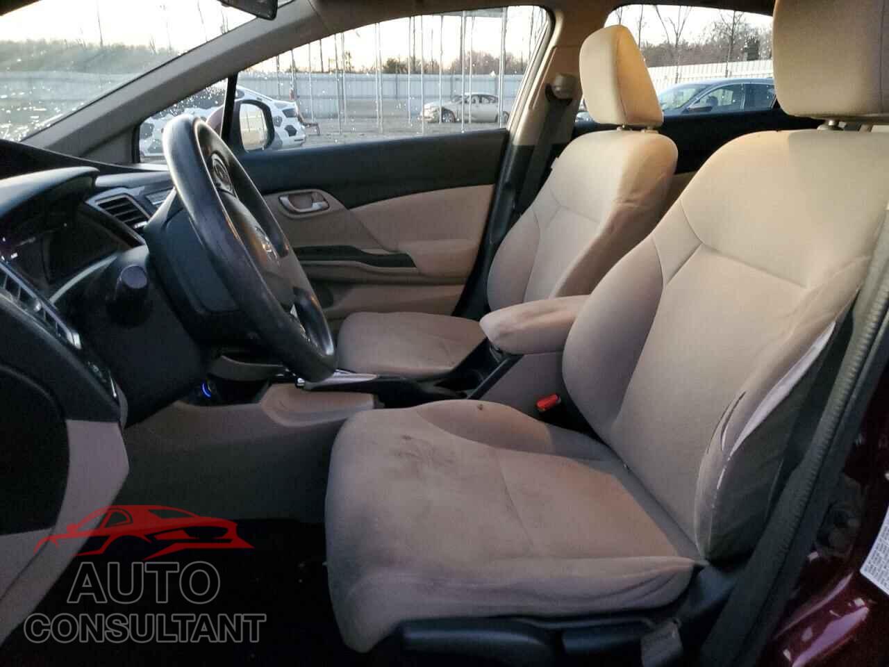 HONDA CIVIC 2013 - 19XFB2F53DE005872