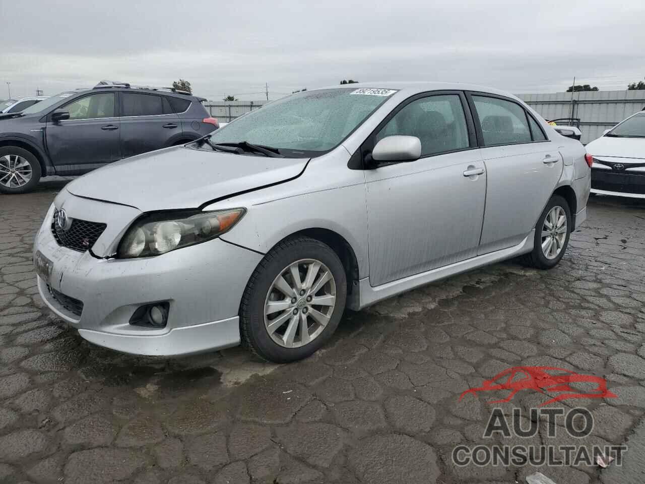 TOYOTA COROLLA 2009 - 1NXBU40E69Z120449