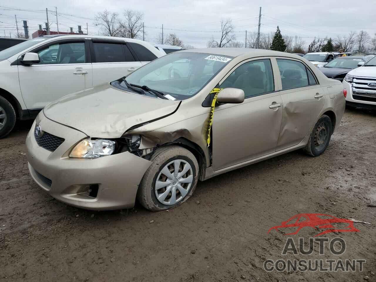 TOYOTA COROLLA 2009 - 1NXBU40E69Z141060