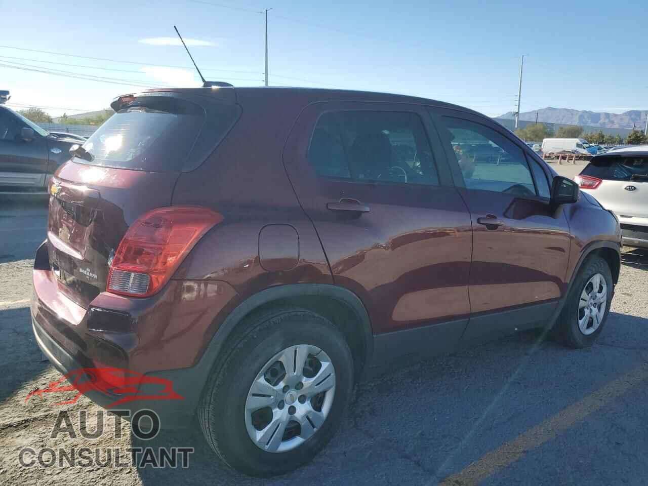 CHEVROLET TRAX 2017 - 3GNCJKSB3HL197305