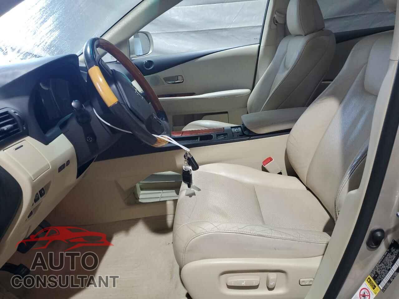 LEXUS RX350 2011 - 2T2BK1BA4BC104557