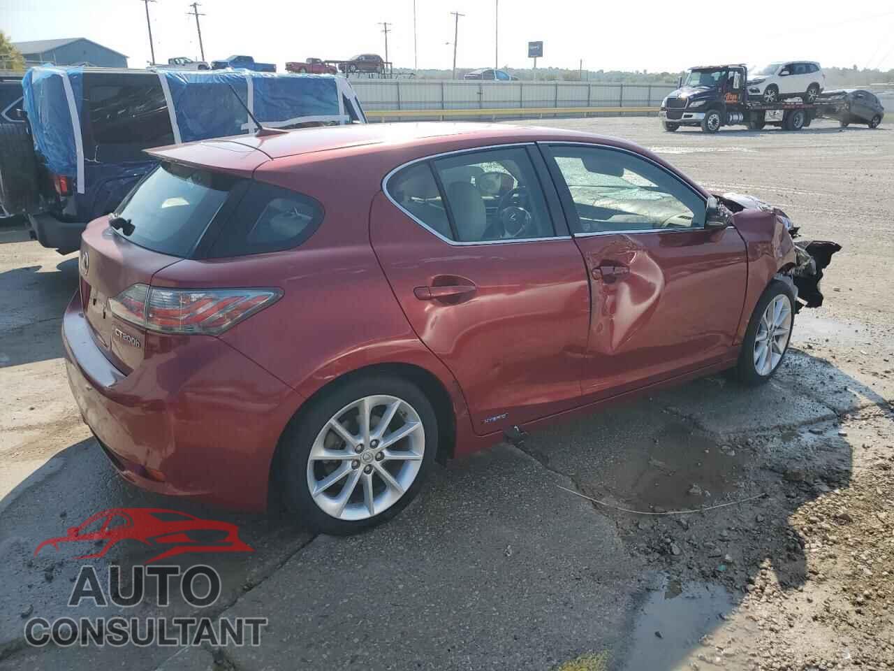 LEXUS CT 200 2011 - JTHKD5BH8B2019463