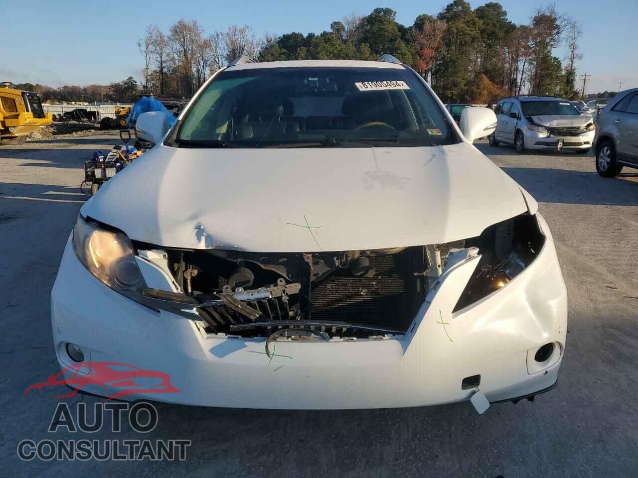 LEXUS RX350 2011 - 2T2BK1BA4BC116899