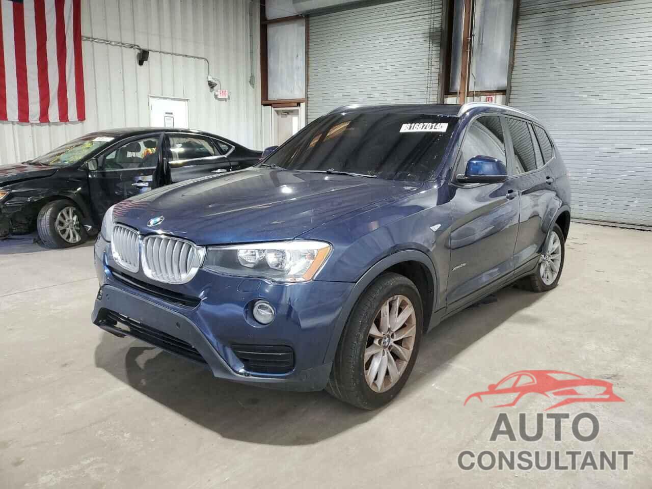 BMW X3 2016 - 5UXWX9C59G0D87404