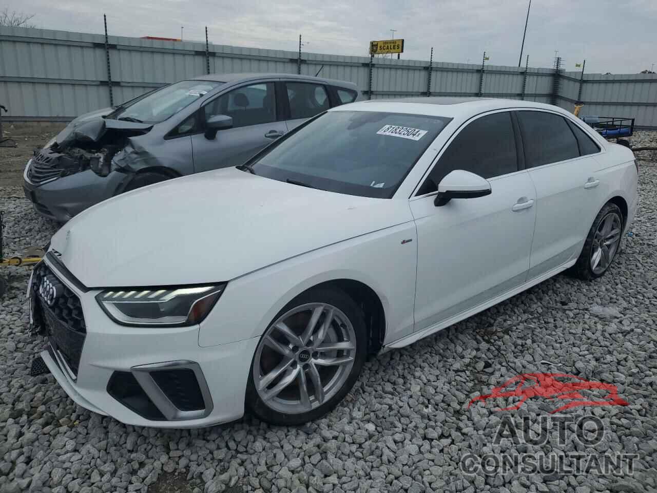 AUDI A4 2022 - WAUEAAF42NN009826