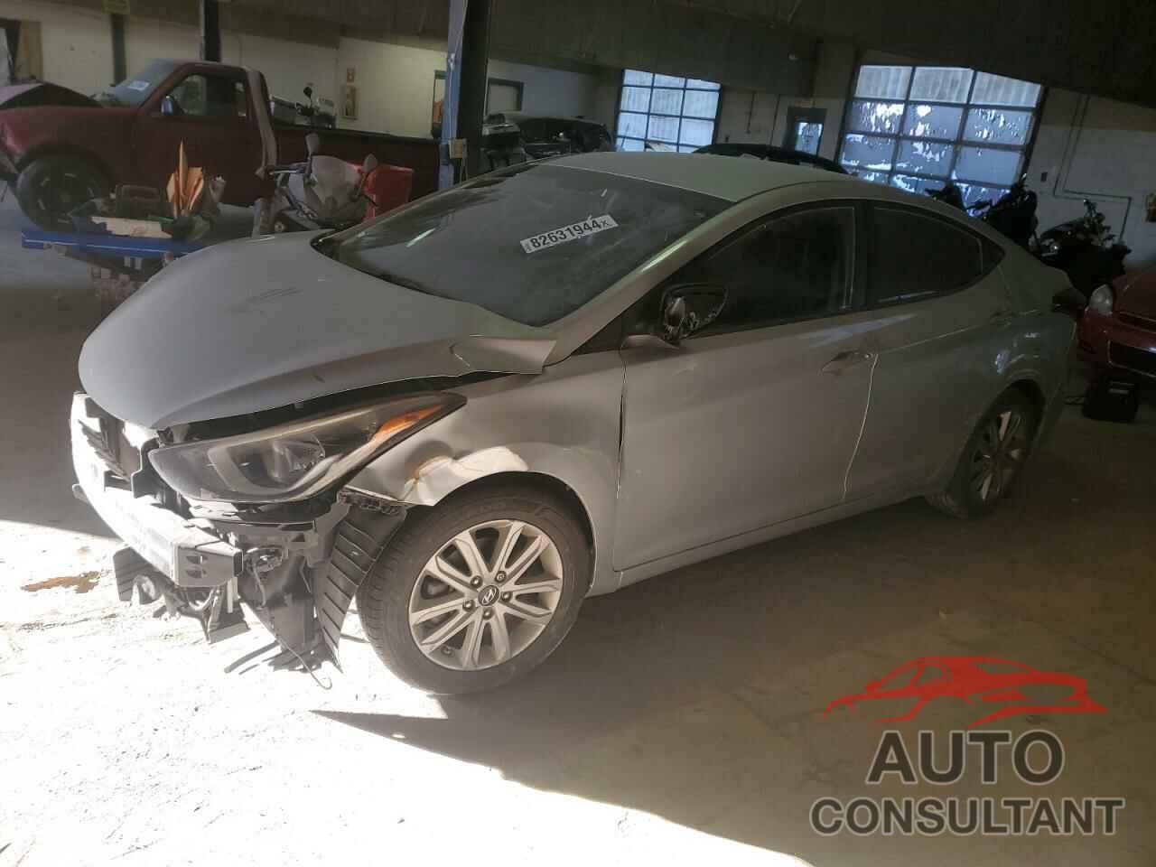 HYUNDAI ELANTRA 2014 - KMHDH4AE5EU055597