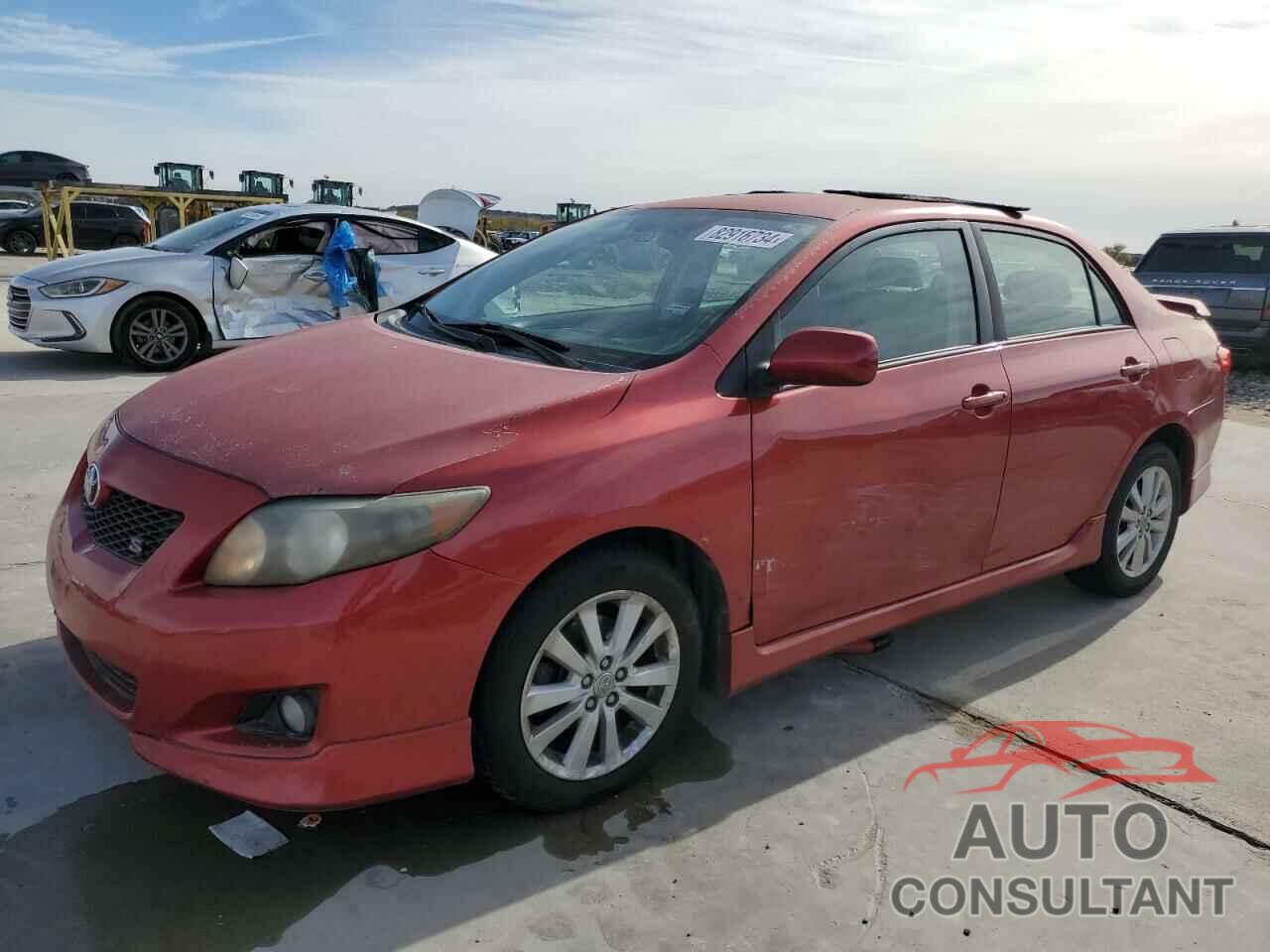 TOYOTA COROLLA 2009 - 1NXBU40E59Z052340