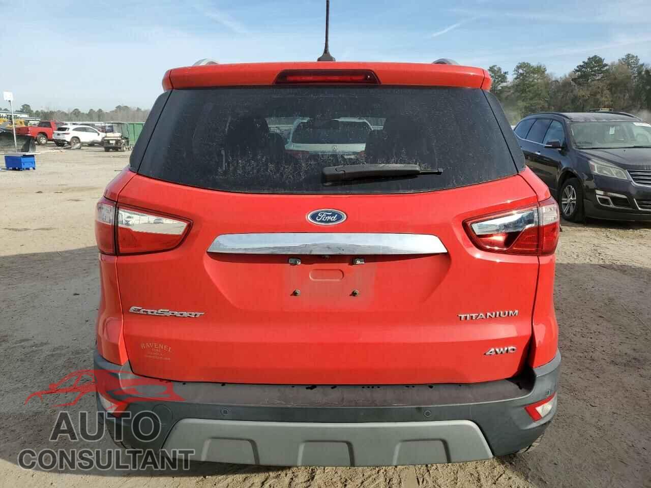 FORD ECOSPORT 2019 - MAJ6S3KL8KC281727