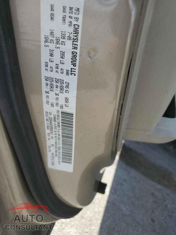 DODGE CARAVAN 2009 - 2D8HN44E99R687016