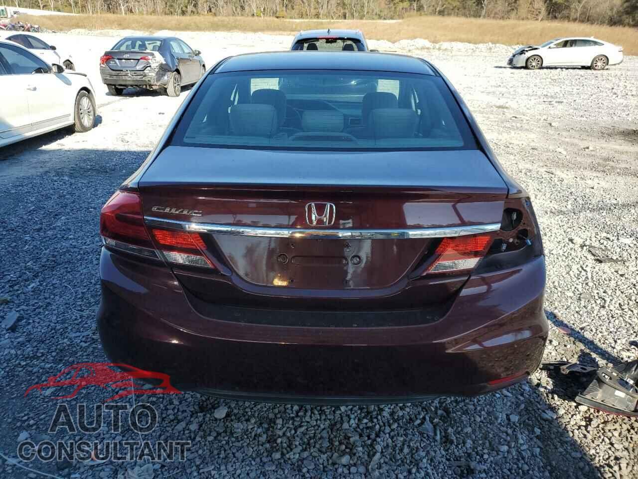 HONDA CIVIC 2013 - 19XFB2F86DE263491