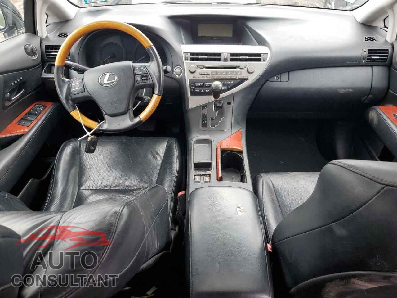 LEXUS RX350 2010 - 2T2BK1BA8AC078463