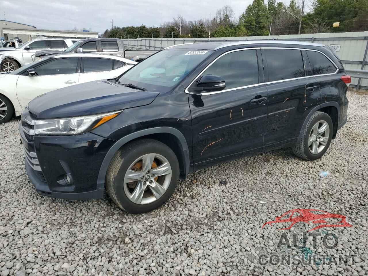 TOYOTA HIGHLANDER 2017 - 5TDDZRFH8HS356469