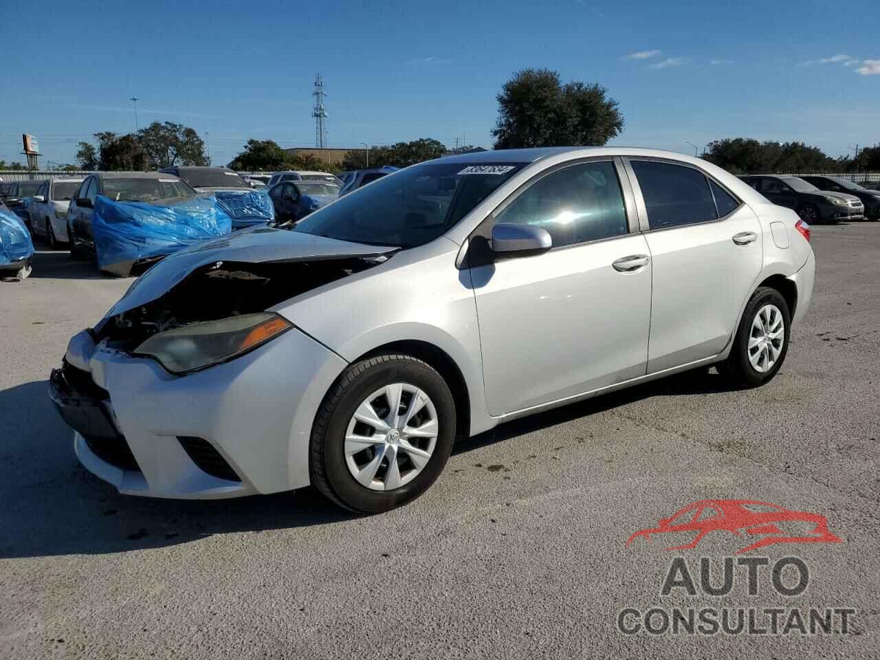 TOYOTA COROLLA 2015 - 2T1BURHE1FC396357