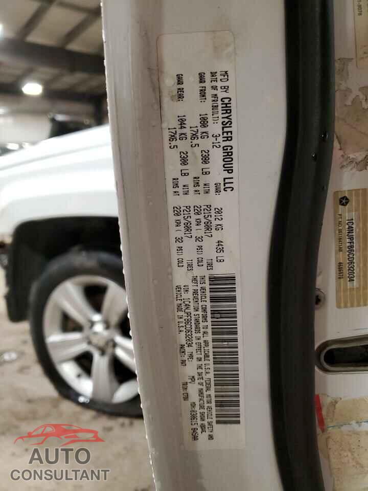 JEEP PATRIOT 2012 - 1C4NJPFB6CD632034