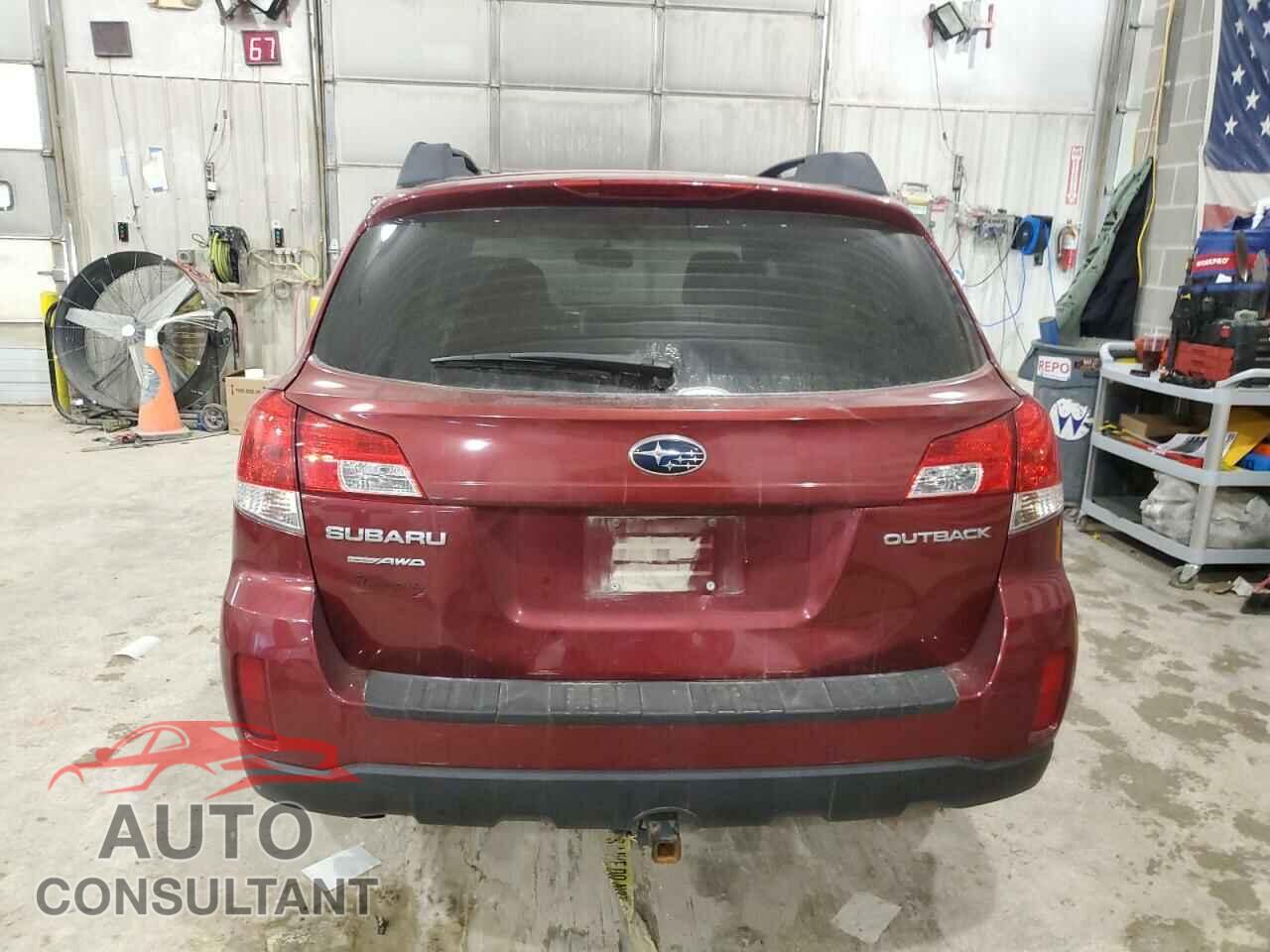 SUBARU OUTBACK 2012 - 4S4BRCCC5C3249883