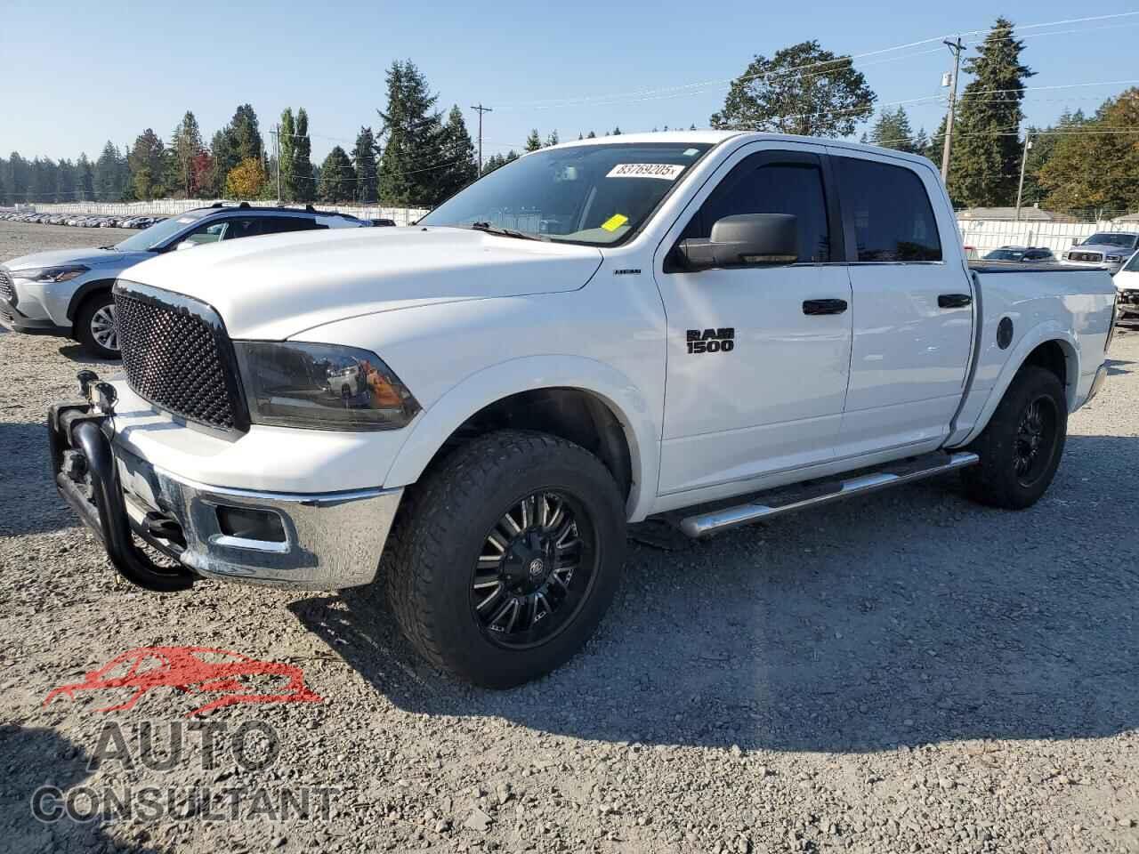 DODGE RAM 1500 2012 - 1C6RD7LT8CS229410