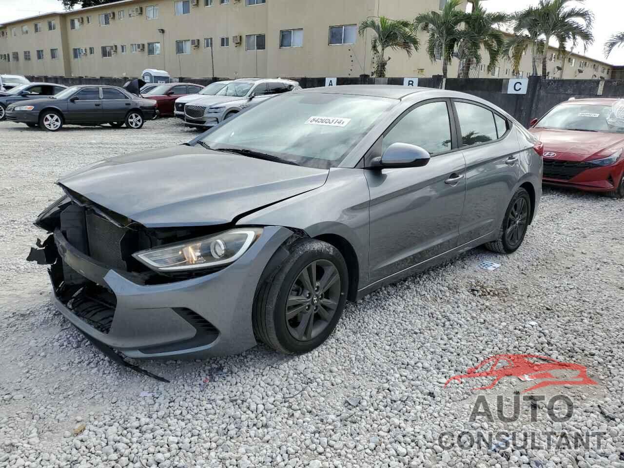 HYUNDAI ELANTRA 2017 - KMHD84LF2HU064767