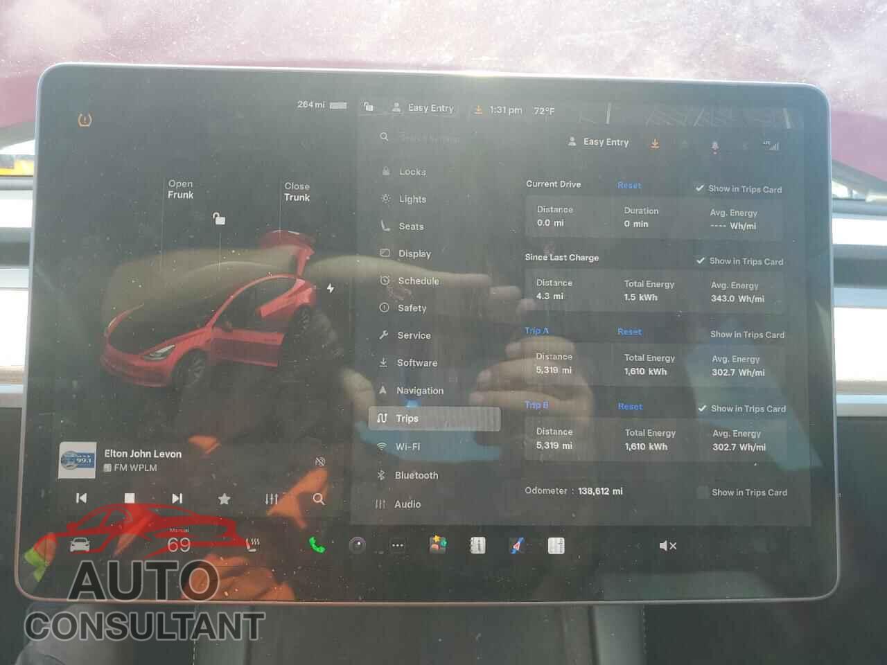 TESLA MODEL 3 2022 - 5YJ3E1EB0NF287606