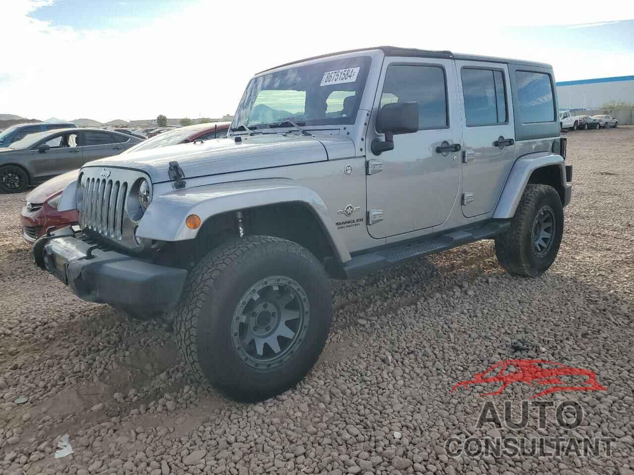 JEEP WRANGLER 2014 - 1C4HJWDG7EL165320