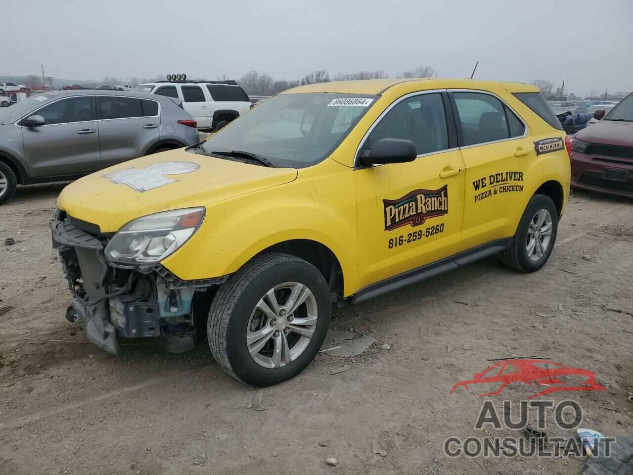 CHEVROLET EQUINOX 2016 - 2GNALBEK3G6265117