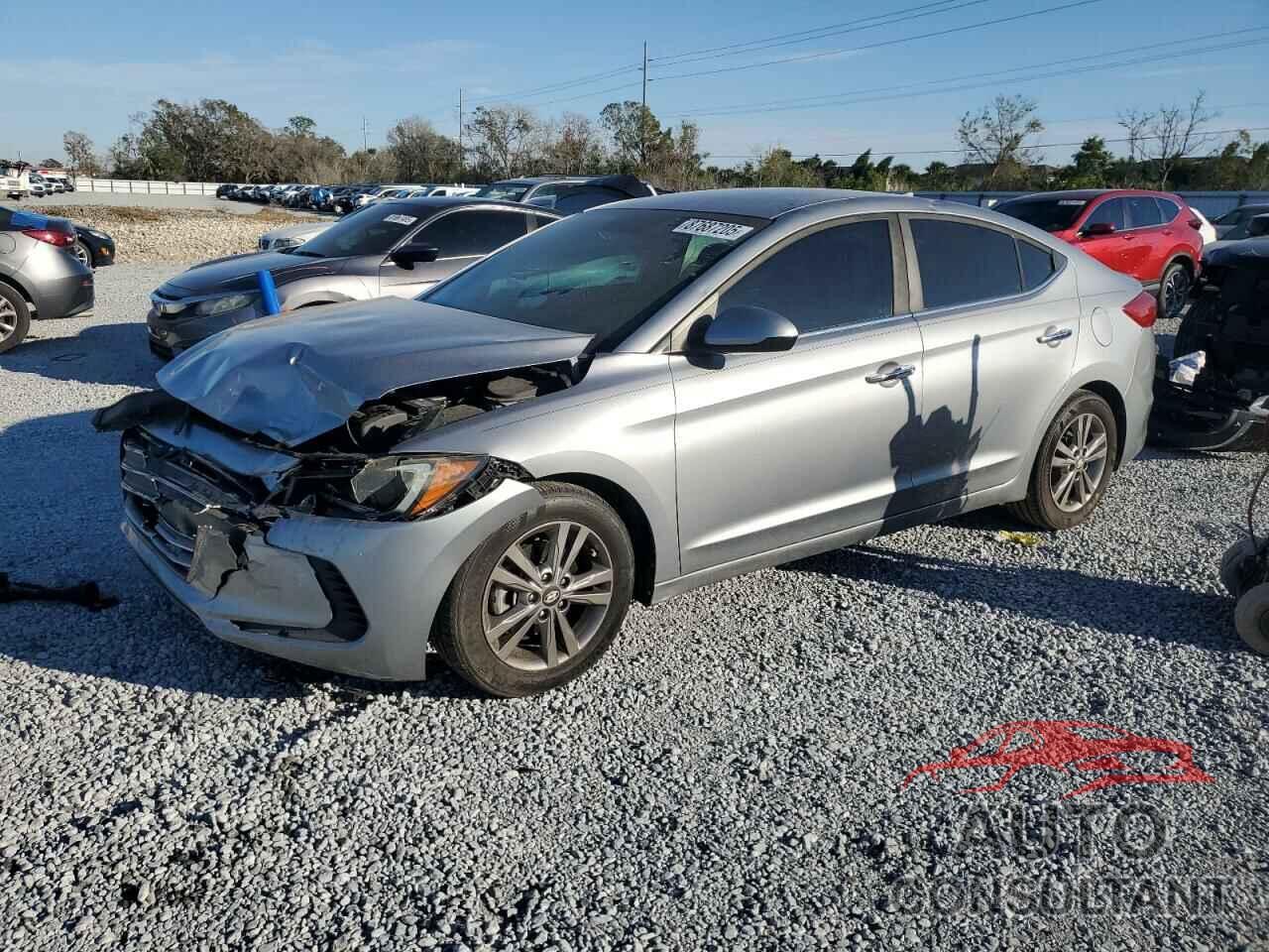 HYUNDAI ELANTRA 2017 - 5NPD84LF4HH082086