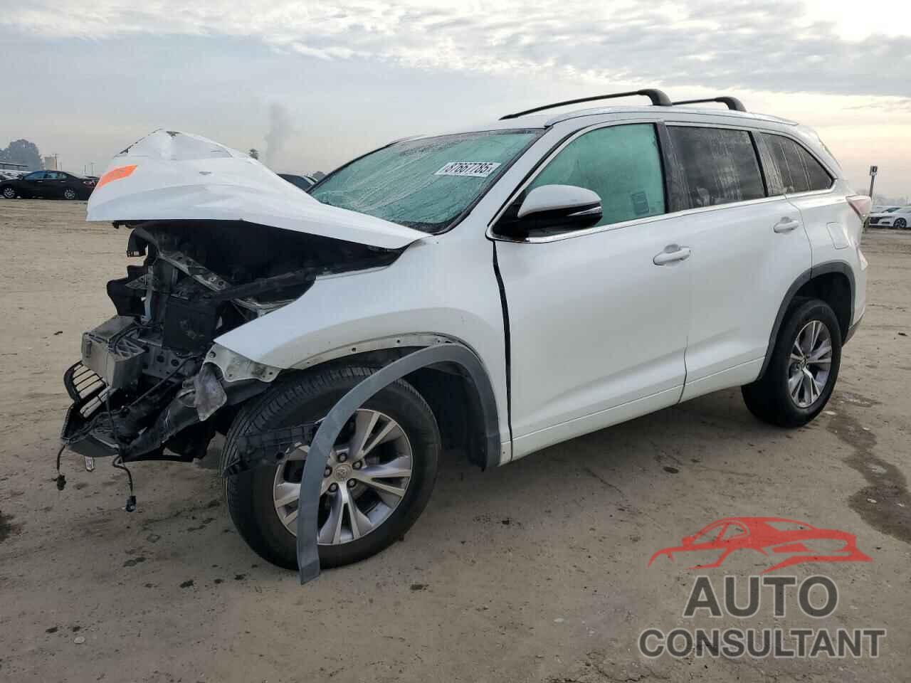 TOYOTA HIGHLANDER 2015 - 5TDKKRFH3FS115217