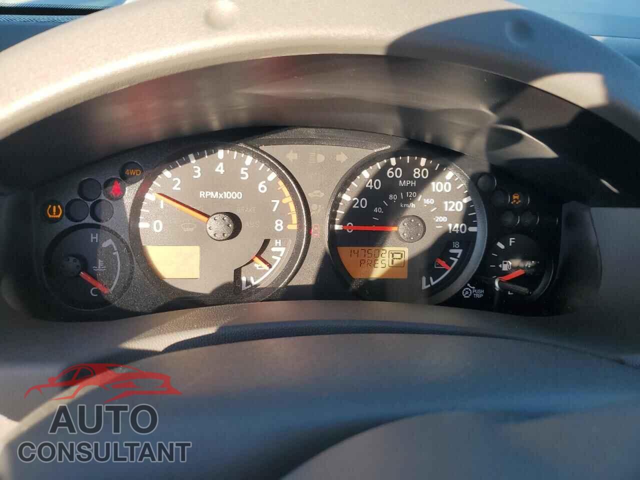 NISSAN FRONTIER 2012 - 1N6AD0EV7CC476601