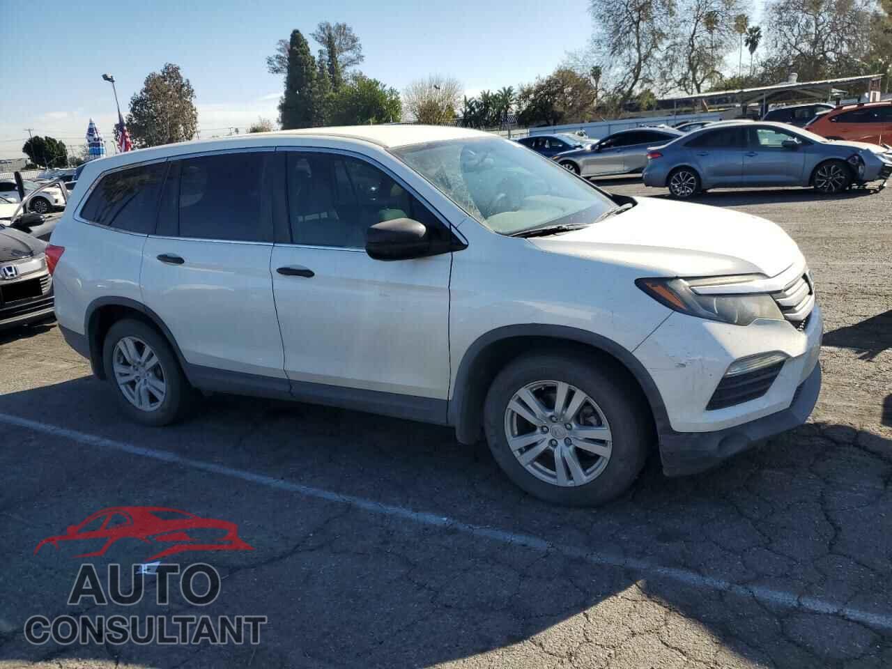 HONDA PILOT 2017 - 5FNYF5H12HB039357