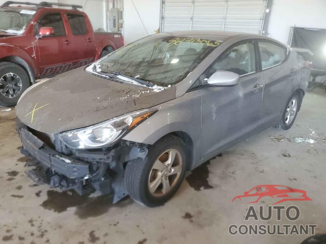 HYUNDAI ELANTRA 2014 - KMHDH4AE2EU171694