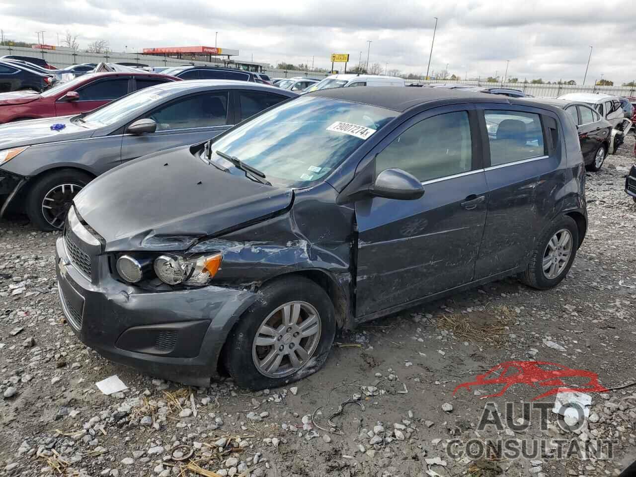 CHEVROLET SONIC 2012 - 1G1JC6SH2C4197602