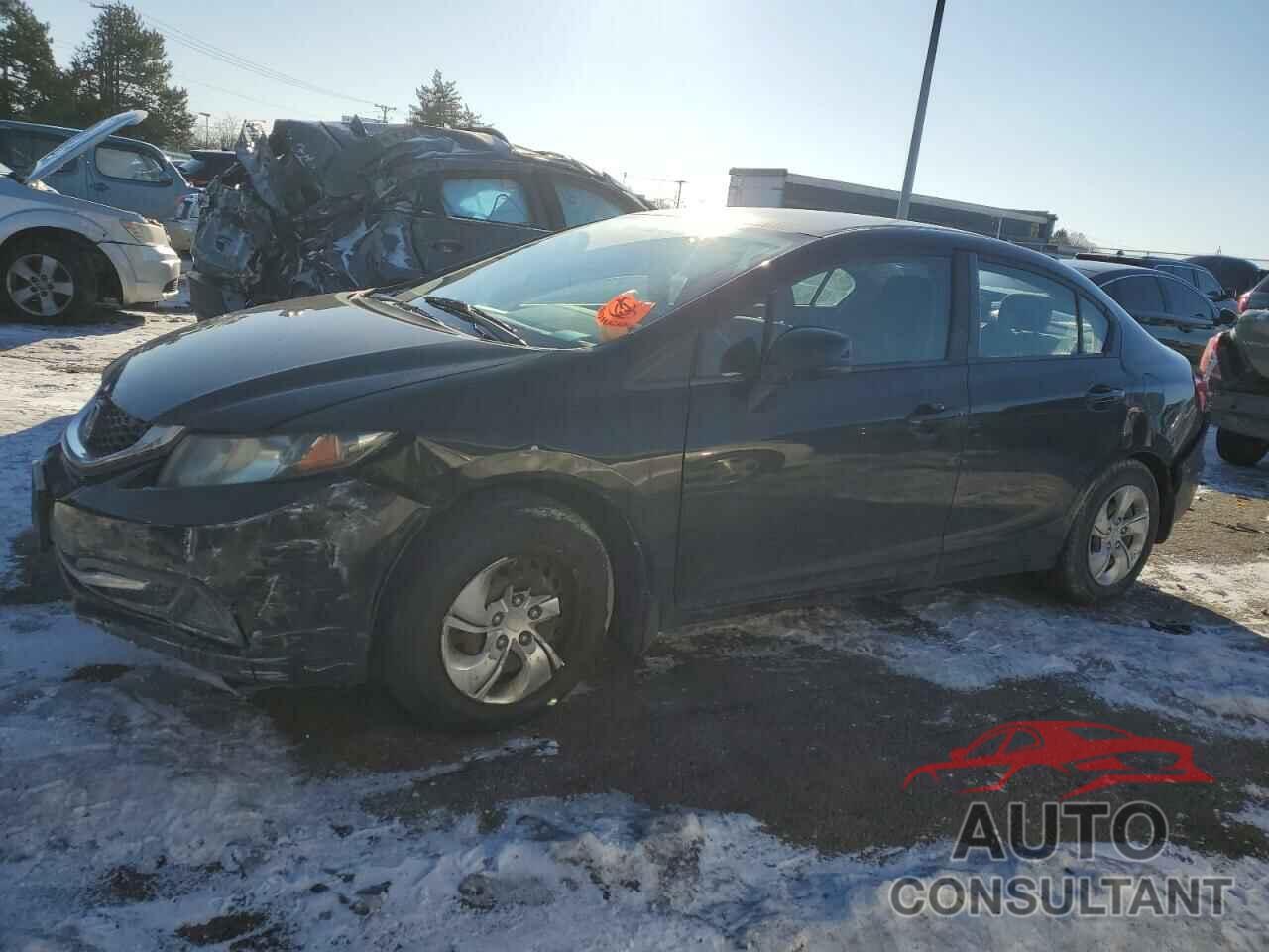 HONDA CIVIC 2013 - 19XFB2F55DE070576