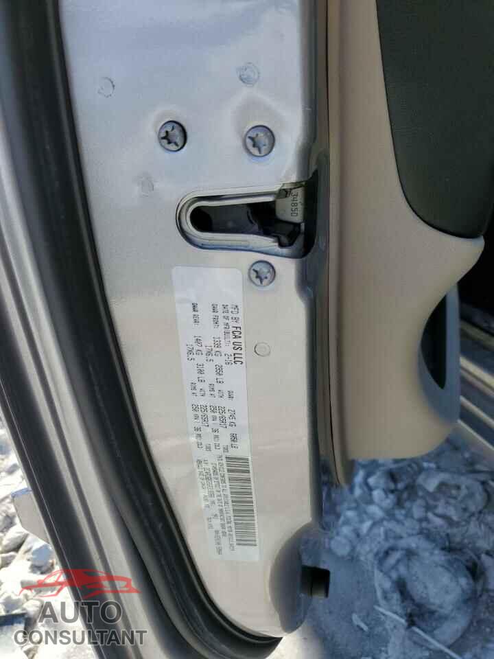 DODGE CARAVAN 2016 - 2C4RDGBG8GR316860