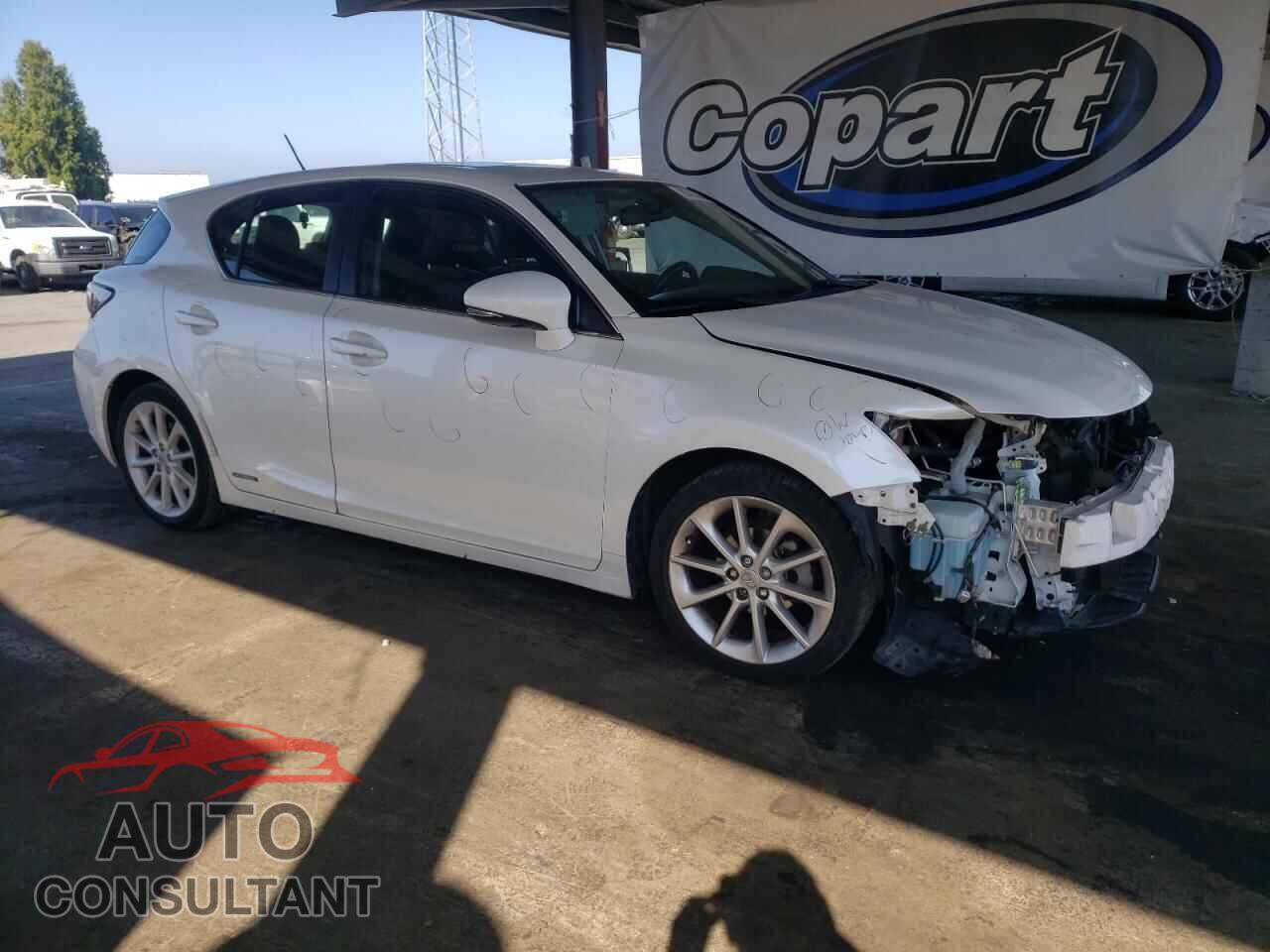 LEXUS CT 200 2011 - JTHKD5BH4B2012185