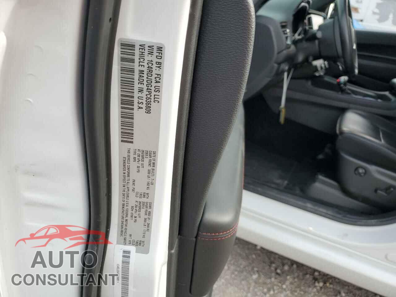 DODGE DURANGO 2023 - 1C4RDJDG4PC636809