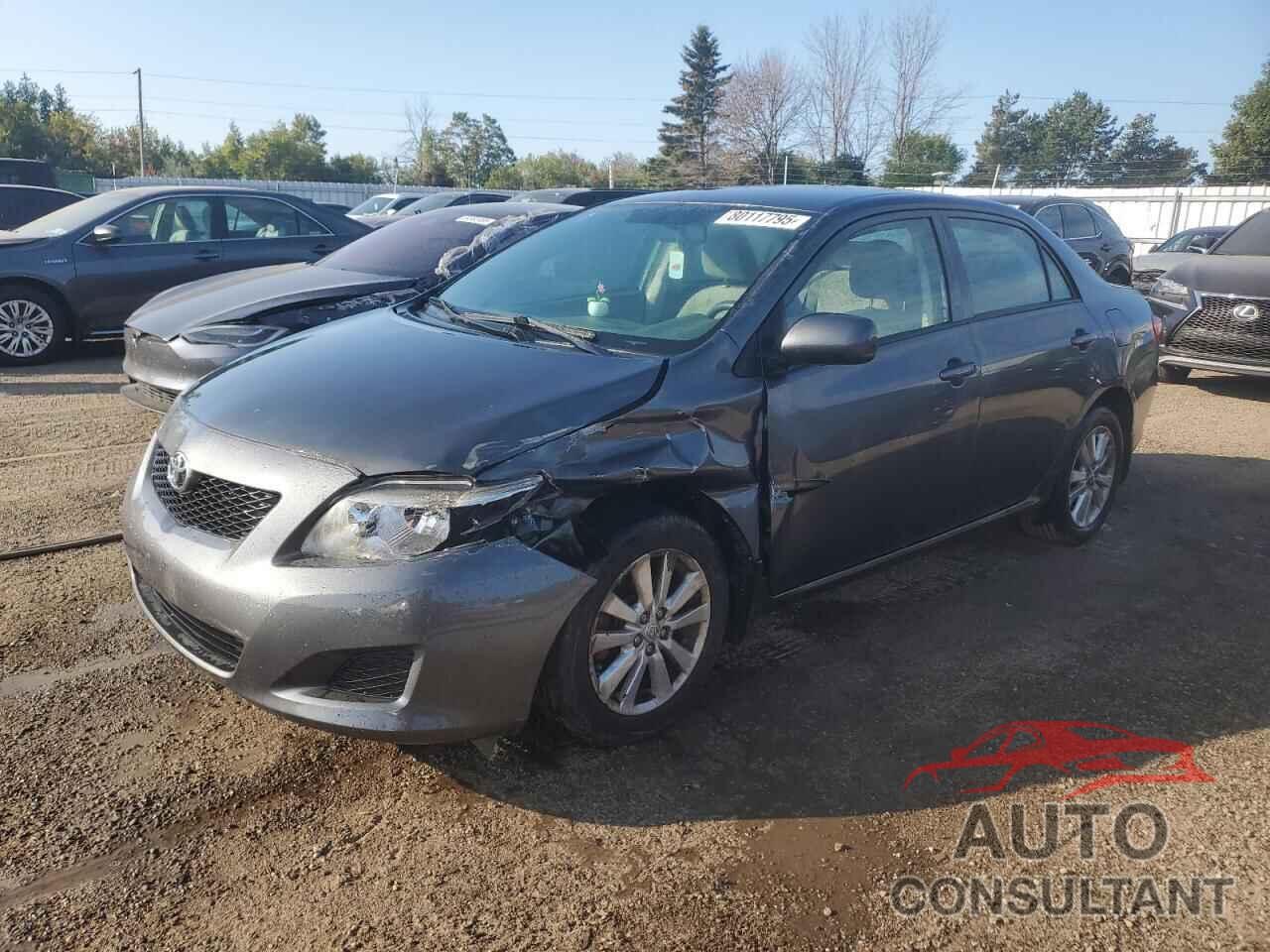 TOYOTA COROLLA 2010 - 2T1BU4EE4AC306280