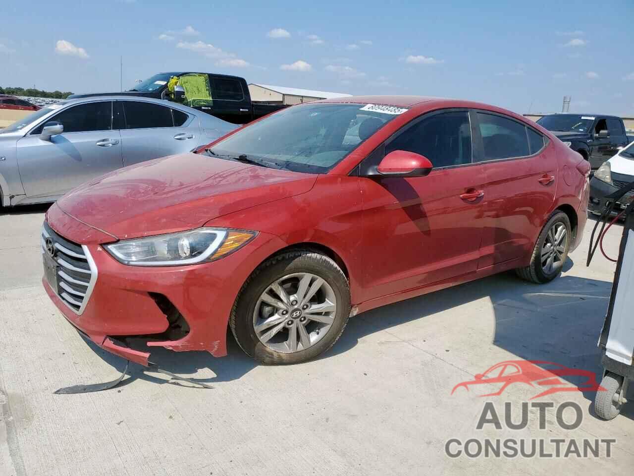 HYUNDAI ELANTRA 2018 - KMHD84LF8JU647947