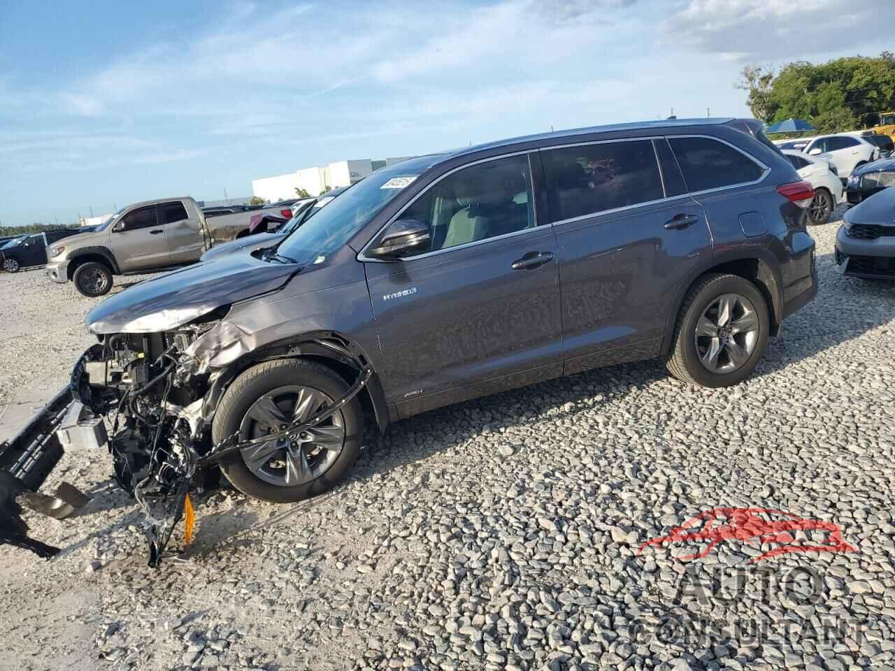 TOYOTA HIGHLANDER 2019 - 5TDDGRFH1KS070900